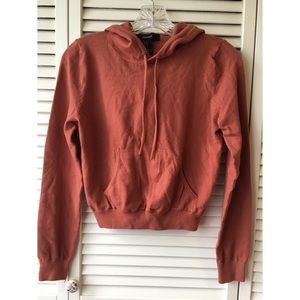 Burnt orange hoodie